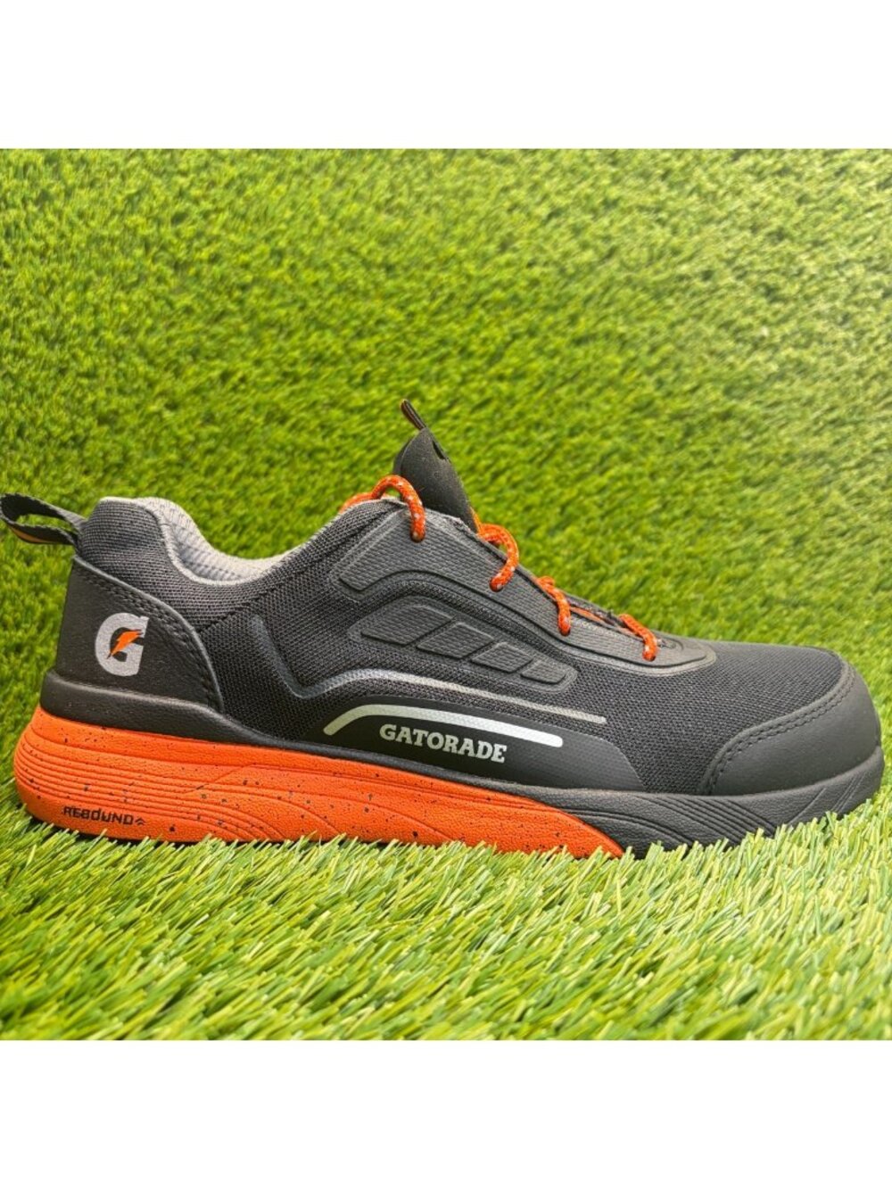 Rocky Gatorade 3" Mens Size 10 Black Orange Composite Toe Safety Work Shoes